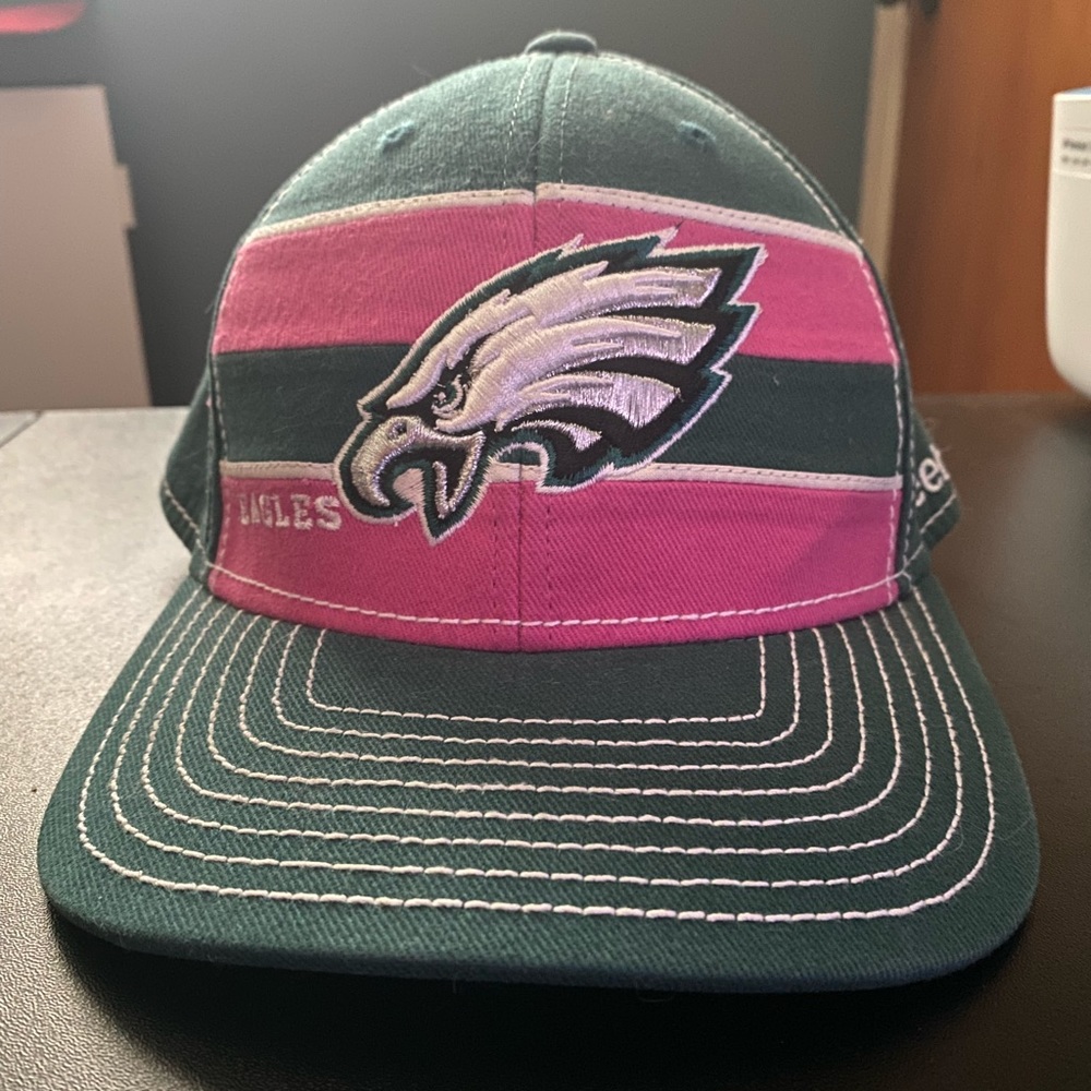 Philadelphia Eagles Breast Cancer Awareness Hat - Size S/M